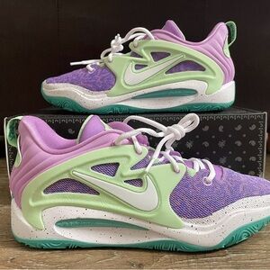 Nike KD15 Nationals “EYBL” Rush Fuchsia White Men’s Sz 10 FB3260-500